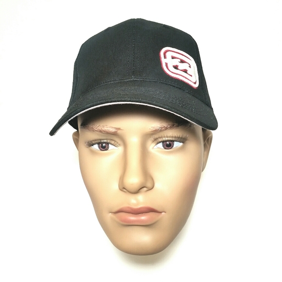BillaBong Embroidered Logo Black Baseball Cap - Picture 3 of 8